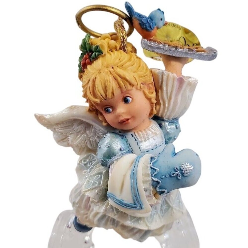 Ashton-Drake HollyDay Angel Ornament "Wishing You Homemade Happiness" Santiago